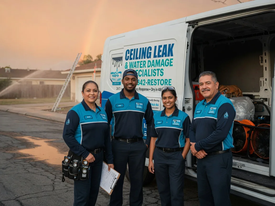 Ceiling Leak Cleanup company in Hicksville, OH