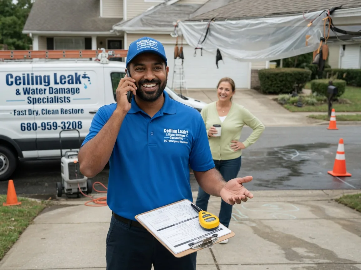 Ceiling Leak Cleanup Hicksville, OH FAQs